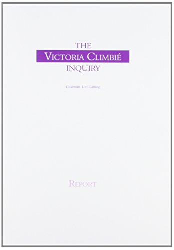 Imagen de archivo de Victoria Climbie Inquiry a la venta por Better World Books Ltd