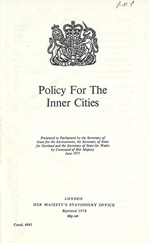 9780101684507: Policy for the Inner Cities