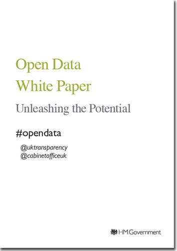 9780101835329: Open data white paper: unleashing the potential (Cm.)