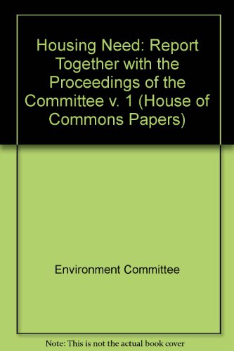 9780102150964: 2nd Report [session 1995-96]: Housing Need: [HC]: [1995-96]: House of Commons Papers: [1995-96]