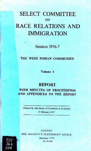 9780102794779: Report with Minutes of Proceedings and Appendices (v. 1) (House of Commons Papers)