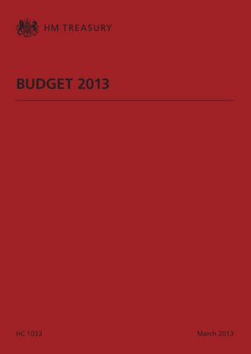 Stock image for Financial Statement and Budget Report: Budget 2013 (Budget Red Book: Financial Statement & Budget Report) for sale by Phatpocket Limited