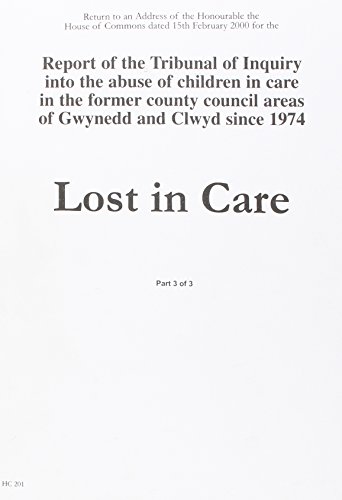 9780105566601: Return to an Address of the Honourable the House of Commons Dated 15 February 2000 for the Report of the Tribunal of Inquiry into the Abuse of ... (Session 1999-2000) (House of Commons Papers)