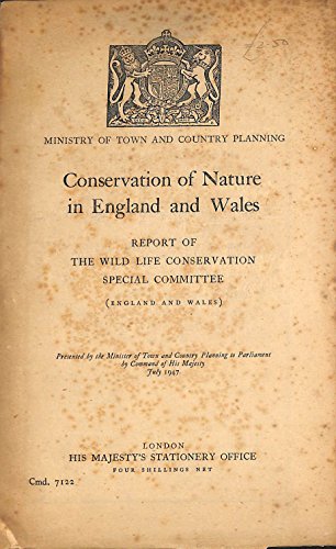 9780108501906: Conservation of Nature in England and Wales (Command 7122)