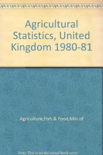Stock image for Agricultural Statistics, United Kingdom 1980-81 for sale by Phatpocket Limited