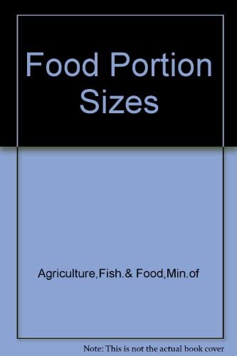 Imagen de archivo de Food Portion Sizes a la venta por WorldofBooks