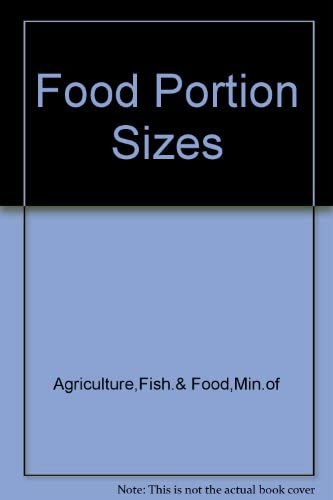9780112428329: Food Portion Sizes
