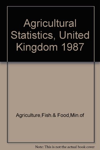 9780112428633: Agricultural Statistics United Kingdom, 1987