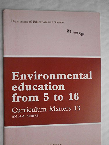 Environmental Education from 5-16