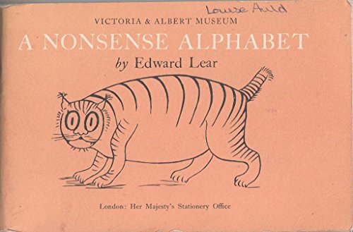 A Nonsense Alphabet by Edward Lear (Small Picture Book No. 32 [Number, #])