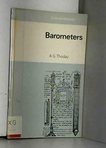 Stock image for Barometers (A Science Museum booklet) for sale by Phatpocket Limited