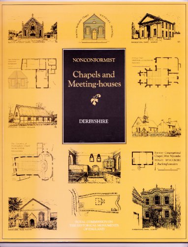 Stock image for Nonconformist Chapels and Meeting Houses in Derbyshire for sale by Castle Hill Books