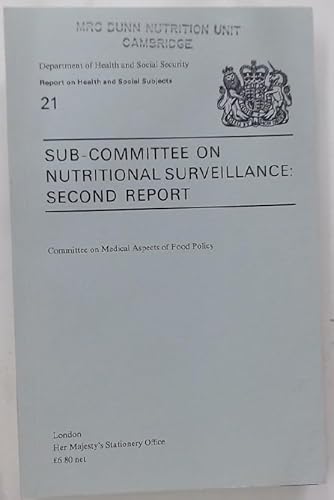 Second report (Report on health and social subjects) (9780113207510) by Great Britain