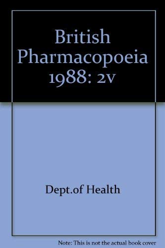 Beispielbild fr 2v (British Pharmacopoeia) zum Verkauf von WorldofBooks