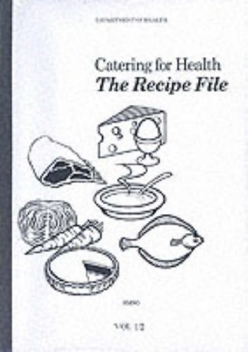 Imagen de archivo de Catering for Health: The Recipe File a la venta por AwesomeBooks