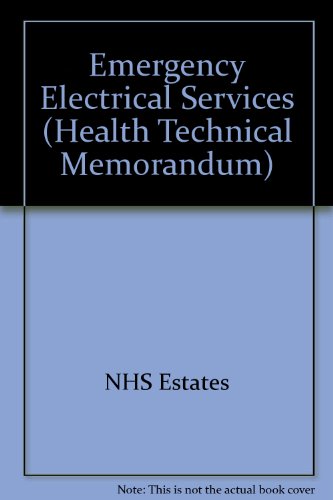 9780113214112: Emergency Electrical Services (Health Technical Memorandum)