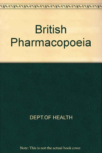 9780113214563: British Pharmacopoeia 1988