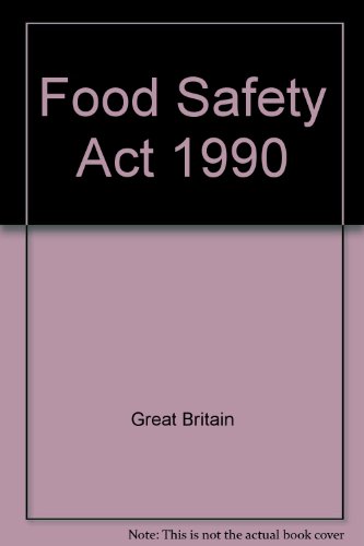 Stock image for Food Safety Act 1990 for sale by Phatpocket Limited