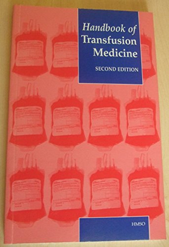 Beispielbild fr Handbook of Transfusion Medicine zum Verkauf von Merandja Books