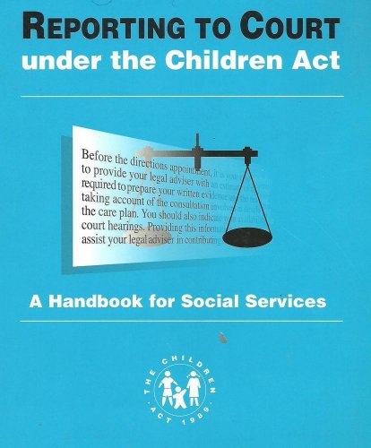 9780113219681: Reporting to Court Under the Children Act