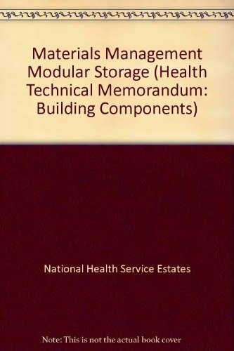 9780113220243: Materials Management Modular Storage: v. 71 (Health Technical Memorandum: Building Components)