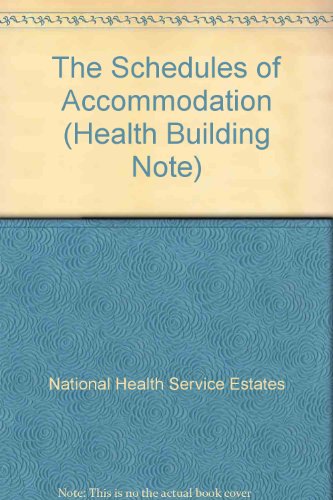 9780113221370: The Schedules of Accommodation