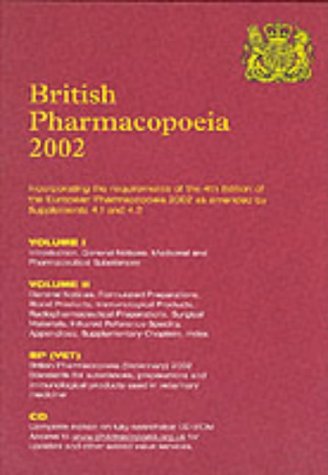 Stock image for British Pharmacopoeia, 2002 for sale by Phatpocket Limited