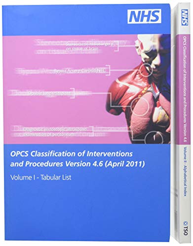 9780113228324: OPCS Classification of Interventions and Procedures Version 4.5 (April 2009) OPCS Classification of Interventions and Procedures Version 4.5 (April 2009): Tabular List Tabular List: v. 1 v. 1