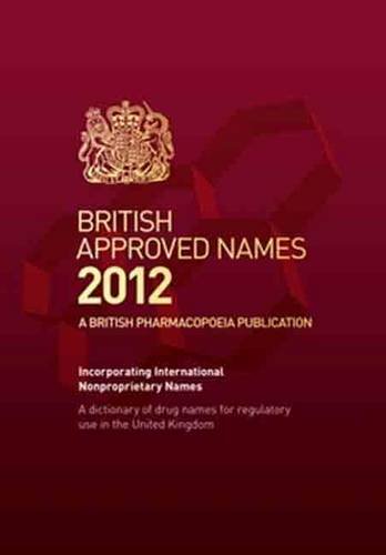 9780113229222: British Approved Names: 2012