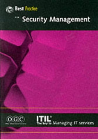 Stock image for Security Management (ITIL): Part 14 (IT Infrastructure Library) for sale by WorldofBooks