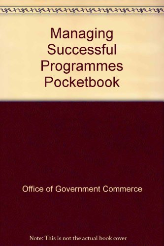 9780113310265: Managing Successful Programmes Pocketbook