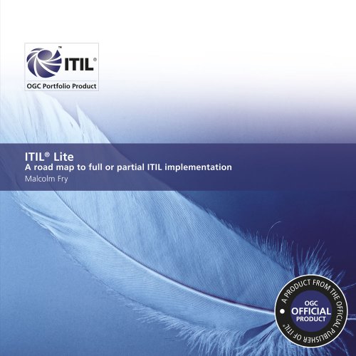 Beispielbild fr ITIL lite: a road map to full or partial ITIL implementation: 3 zum Verkauf von WorldofBooks