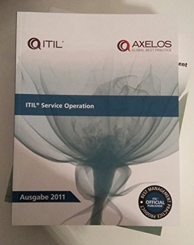 Stock image for ITIL Service Operation: [German Translation] for sale by PAPER CAVALIER US