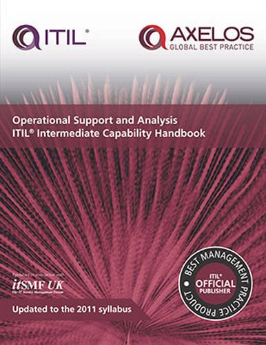 9780113314300: Operational support and analysis: ITIL V3 Intermediate Capability Handbook