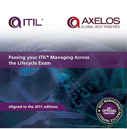 Stock image for Passing Your Itil Managing Across the Lifecycle Exam Book for sale by ThriftBooks-Dallas