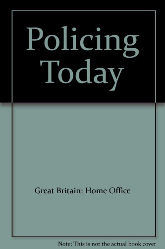 Stock image for Police Today for sale by Better World Books Ltd