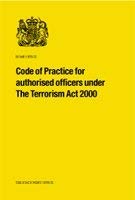 9780113412600: Authorised officers under the Terrorism Act 2000: code of practice