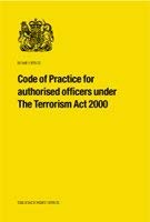 9780113412600: Authorised Officers Under the Terrorism Act 2000: Code of Practice