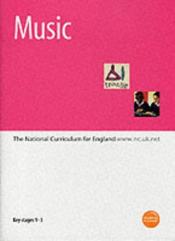 Beispielbild fr Music: The National Curriculum for England - Varying Stages Between 1-4 zum Verkauf von Phatpocket Limited