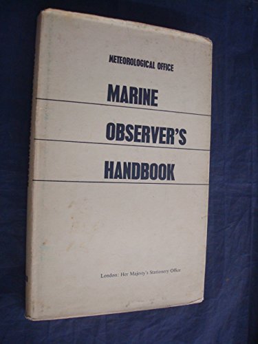 9780114002978: Marine Observer's Handbook