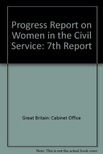 Stock image for Progress Report on Women in the Civil Service for sale by Phatpocket Limited
