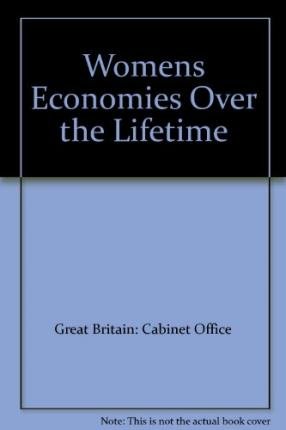 9780114301620: Women's incomes over the lifetime: a report to the Women's Unit, Cabinet Office