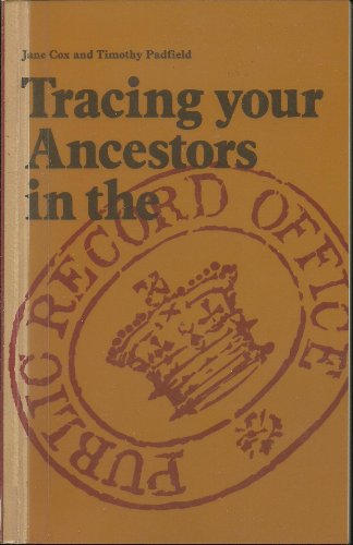9780114401801: Tracing your ancestors in the Public Record Office (Public Record Office handbooks)