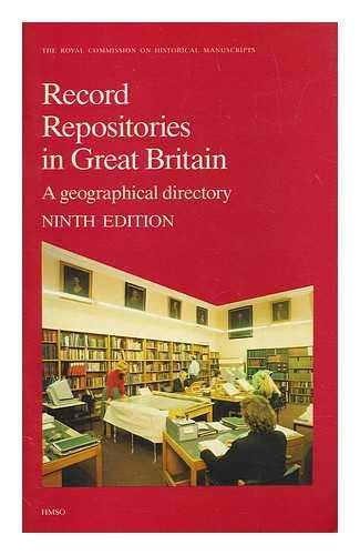 Stock image for Record repositories in Great Britain: A geographical directory for sale by Wonder Book