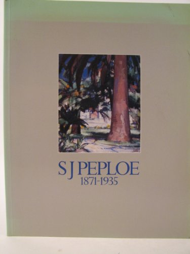 Stock image for S J / SJ Peploe 1871-1935 for sale by THE CROSS Art + Books