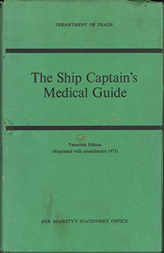 9780115102790: The Ship Captain's Medical Guide