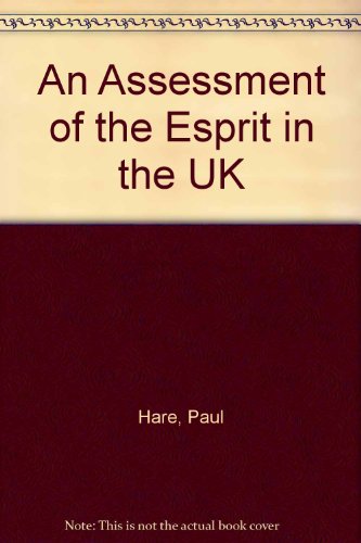 An assessment of Esprit in the UK (9780115146794) by Unknown Author