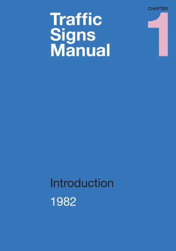 9780115505591: Traffic signs manual: Chapter 1: Introduction