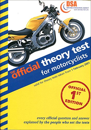 Imagen de archivo de The Official DSA Theory Test for Motorcyclists a la venta por WorldofBooks