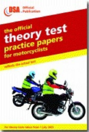 9780115524639: The official theory test practice papers for motorcyclists